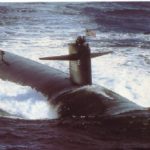 The US submarine USS Barb